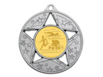 Medaille zamak diam50mm argent