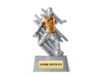 Trophee resine eco joueur foot f h.11cm