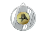 Medaille fer a trou diam50mm argt