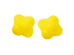 Balle reactive 9 cm - jaune