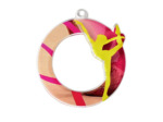 Medaille plexi diam50 gym femme