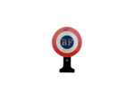 Cocarde metal/voiture-maire
