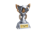 Trophee resine discip arbitre h 11cm