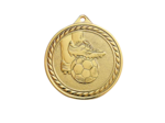 Medaille frappee or football 50mm