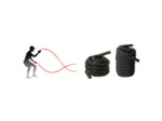 Corde ondulatoire 9 m x 38 mm