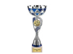 Coupe class arg/bleu h 39cm d 160mm