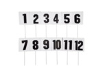 Lot de 12 fiches de marquage