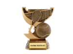 Trophee resine tennis h. 13 cm