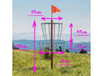 Corbeille mobile de disc golf
