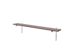 Banc simple fixation murale