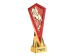 Petit trophee plastique monte or/ro