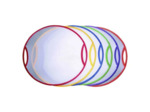 Lot de 6 raquettes-assiette