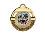 Medaille zamak diam50mm or