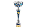 Coupe class arg/bleu h 42cm d 160mm