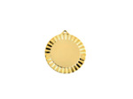Medaille porte-centre or diametre 7