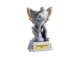 Trophee resine discip running h 11cm
