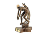 Trophee resine natation femme h. 20 cm