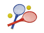 Lot de 2 raquettes mini-tennis