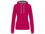 Sweatshirt capuche contrastée femme