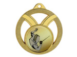 Medaille zamak 45mm or