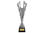 Coupe prest arg embosse h 59cm