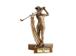 Resine golf femme h.21 cm