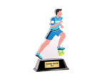 Trophee acrylique personnalisable f
