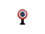 Cocarde auto/voiture-maire