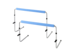 Haies aluminium - de 54 a 84 cm - l