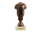 Petit trophee plastique bronze foot