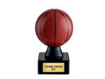 Trophee plas basket-ball h 13 cm