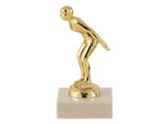 Trop sujet plas or natation h 12cm