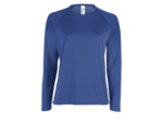 T-shirt sporty manches longues femme