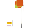 Lot de 4 poteaux de corner articulés