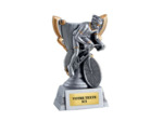 Trophee resine discip cyclisme h 11cm