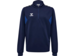 Hmlauthentic half zip sweat kids