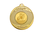 Medaille fer diam50mm or