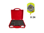 Coffret scolaire 24 boussoles sco