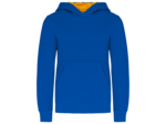 Sweatshirt capuche contrastée junior