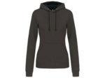 Sweatshirt capuche contrastée femme