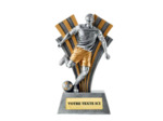 Trophee resine joueur foot 3d h.19cm