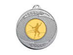 Medaille fer diam50mm argent