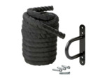 Fixation pour corde ondulatoire