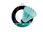 Medaille plexi diam50 badminton