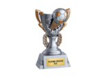 Trophee resine discip football h 11cm