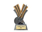 Trophee resine badminton h.18 cm