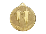 Medaille frappee fer cross 70mm or