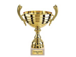 Coupe classique or h 28 cm d 160 mm