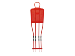 Mannequin 180cm rouge