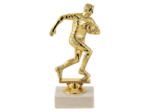 Trophee sujet plas or rugby h 16 cm